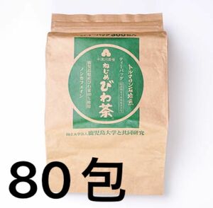 十津川農場　ねじめびわ茶　80包 鹿児島県産びわ葉100%