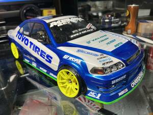 ヨコモ　Tean FNATZ 22 JZX100 MARK Ⅱ ライトパーツ付き中古品　