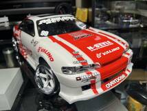 ラジコン　ボディ　S14 シルビア　前後　ヨコモ　ライトパーツ付き　中古品_画像1