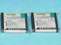 FUJI FILM 未使用品 純正バッテリー NP-50 ２個 管理640_画像1