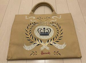 ハロッズ　エリザベス女王　プラチナジュビリー　記念バッグ