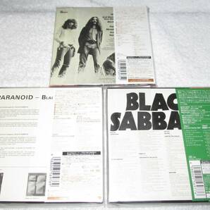 廃盤 ヘヴィ・メタル Black Sabbath ブラック・サバス / 紙ジャケットSHM-CD [Deluxe Edition] 3枚+SHM-CD 6枚+DU特典ボックス+特典帯 5種の画像5