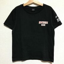 [即決古着]AVIREX×BOXER JUNTARO/アヴィレックス×ボクサー・ジュンタロー/ピンナップガールTシャツ/ブラック/キッズ/子供服/Lサイズ_画像2