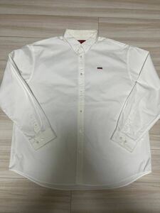 中古 定価19800円 Supreme small box shirt シュプリーム スモールボックスロゴ シャツ White XL 1円から 売り切り Box Logo DN