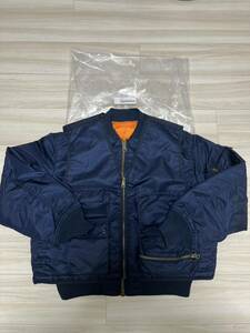 新品未使用 即完売 24SS Supreme 2-in-1 MA-1 vest サイズS Navy 紺 Alpha industries アルファ社 1円から 売り切り Box logo Dn North