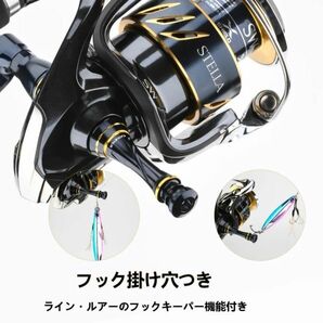 正規品 ゴメクサス リールスタンド 55mm シマノ 用 ネイビーゴールド ステラ ツインパワー ストラディックスフェロス ダイワの画像4