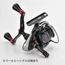 ゴメクサス 正規 ゴメクサス ブラック R2 リールスタンド 42mm ダイワ 専用 23 レガリス フリームス カルディア 月下美人 対応 エギング_画像2