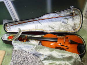 オールド　バイオリン　Copie de Antonius Stradivarius Cremonenfis Faciebat Anno 1721