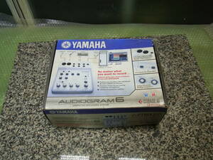 YAMAHA AUDIOGRAM6 mixer function installing audio interface origin box attaching 
