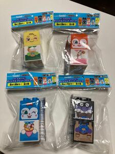 ネピアゲンキのノベルティ　アンパンマンブロック　4個セット