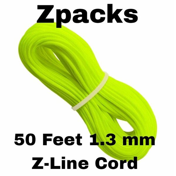 【新品】Zpacks 50 Feet 1.3 mm Z-Line Cord