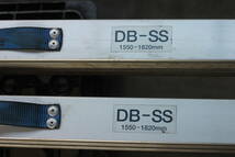 #2608 トラックパーツ！オールセーフ製 ラッシングビーム DB-SS（1550-1820mm） ２本セット 中古良品 新品にこだわらないならお得です！_画像6