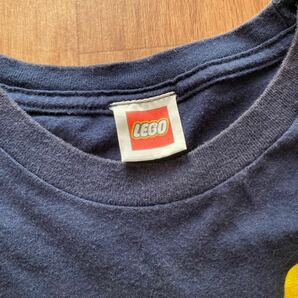 ユニクロ レゴランド LEGO ブロック Tシャツ 120 130 キッズ 子供 色褪せ 使用感 あり 2枚セットの画像3