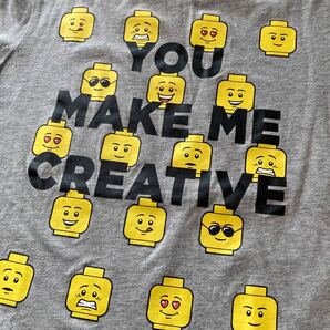 ユニクロ レゴランド LEGO ブロック Tシャツ 120 130 キッズ 子供 色褪せ 使用感 あり 2枚セットの画像8