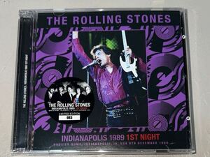 THE ROLLING STONES Indianapolis 1989 1st Night 