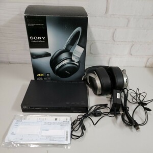 603y1803★ソニー 9.1ch 無線 デジタルサラウンドヘッドホンシステム 密閉型 MDR-HW700DS ブラック