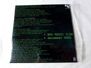  PRINCE プリンス CD npg music club december 2001