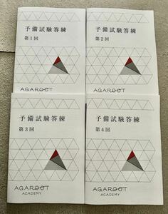 最新 2024 アガルート 予備試験答練 司法試験 裁断済み 予備試験 法学部 法科大学院 ロースクール agaroot academy 未裁断