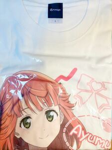 上原歩夢【ラブライブ 虹ヶ咲学園スクールアイドル同好会】 デックス東京 駄菓子 レトロ Tシャツ Lサイズ