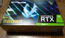 グラフィックボード　RTX3080Ti　ZOTAC GAMING GEFOCE RTX 3080Ti TRINITY OC 12GB 384BIT GDDR6X 中古_画像9