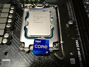 Intel Core i9 12900F CPU LGA1700 + MSI PRO H610M-G DDR4 マザーボード　中古セット