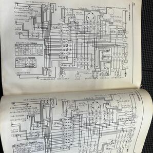 ホンダ旧車250〜750 サービスマニュアル 当時物 エルシノア CB CL SL 定期点検作業要領 配線図の画像7