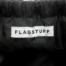 【PRICE DOWN】FLAGSTUFF × OUTDOOR PRODUCTS メッシュ 巾着 ショルダー ポーチ バッグ ブラック ユニセックス-_画像3