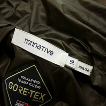 NONNATIVE HIKER JKT NYLON TAFFETA GORE-TEX ジャケット ブラウン メンズ2_画像7