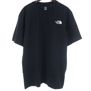 【特別価格】THE NORTH FACE NT7UP47A Cotton Stretch S S R TEE Tシャツ ブラック メンズ2XL