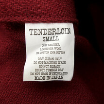 【特別価格】TENDERLOIN 14AW T-DRIVING JKT ヌバックレザー ドライビング ジャケット ブラウン メンズS_画像4