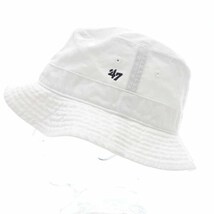 【特別価格】47 Brand ゴルフ ペギン刺繍 バケット ハット ホワイト ユニセックス-_画像5