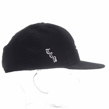 【特別価格】SUPREME 11AW Loro Piana Box Logo New Era キャップ ブラック ユニセックス7.5_画像5