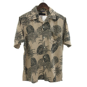 JUN HASHIMOTO 22SS ALOHA SHIRTS REYN SPOONER アロハ シャツ ベージュ メンズ2