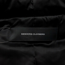 【特別価格】RESOUND CLOTHING RC9-JK-001 EV DOWN ファー プレミアム ダウン ジャケット ブラック メンズ1_画像3