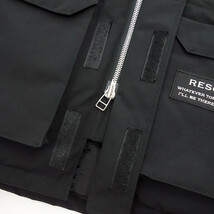 【特別価格】RESOUND CLOTHING RC9-JK-001 EV DOWN ファー プレミアム ダウン ジャケット ブラック メンズ1_画像8