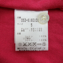 【特別価格】PEARLY GATES ピンク89ワッペン　半袖ゴルフポロシャツ ピンク メンズ5_画像4
