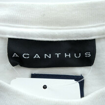 【特別価格】ACANTHUS muta MARINE Hand Graffiti Palm Tee Tシャツ ホワイト メンズM_画像3