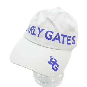 【特別価格】PEARLY GATES GOLF ゴルフ ロゴ プリント レイン キャップ ホワイト ユニセックスF