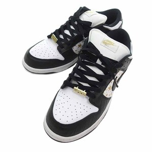 【PRICE DOWN】NIKE DH3228-102 SUPREME DUNK LOW OG QS スニーカー ブラック×ホワイト メンズUS10(28cm)