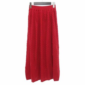 【特別価格】/THE SHINZONE 22SS KNIT LACE SKIRT ニット レース スカート