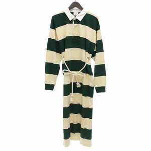 【特別価格】/THE SHINZONE RUGBY SHIRT DRESS ラグビー シャツ ドレス ワンピース