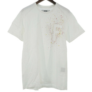 【特別価格】felkod Drop Paint Tee ドロップ ペイント Tシャツ ホワイト メンズM