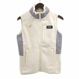 【特別価格】RESURRECTION 21AWOU02-W GOLF VEST ゴルフ ベスト ホワイト レディースS