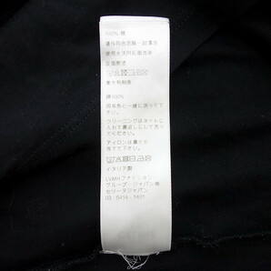 【PRICE DOWN】CELINE ルーズフィット ロゴ プリント 半袖 カットソー Tシャツ ブラック メンズSの画像4