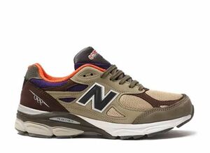 New Balance 990V3 "Khaki/Orange" 28.5cm M990BT3