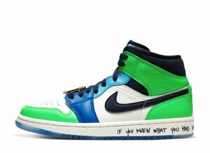 Melody Ehsani Nike WMNS Air Jordan 1 Mid &quot;Green&quot; 24cm CQ7629-100