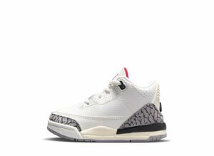 Nike TD Air Jordan 3 Retro &quot;White Cement Reimagined&quot; 11cm DM0968-100