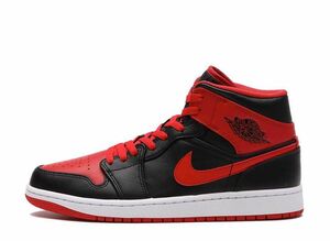 Nike Air Jordan 1 Mid "Bred Toe" 26.5cm DQ8426-060