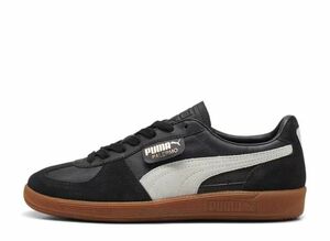 Puma Palermo Leather "Puma Black/Feather Gray/Gum" 24.5cm 396464-03