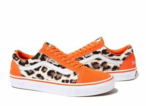 Supreme Vans Leopard Old Skool &quot;Orange&quot; 26.5cm SUP-VANS-23FW-OS-OR